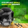 (2-pack) Calvana 596163 Rubber Vacuum Hose, 3" Tractor Vacuum Pump