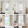 2 Pack White Curtain Rods for Windows 48 to 84