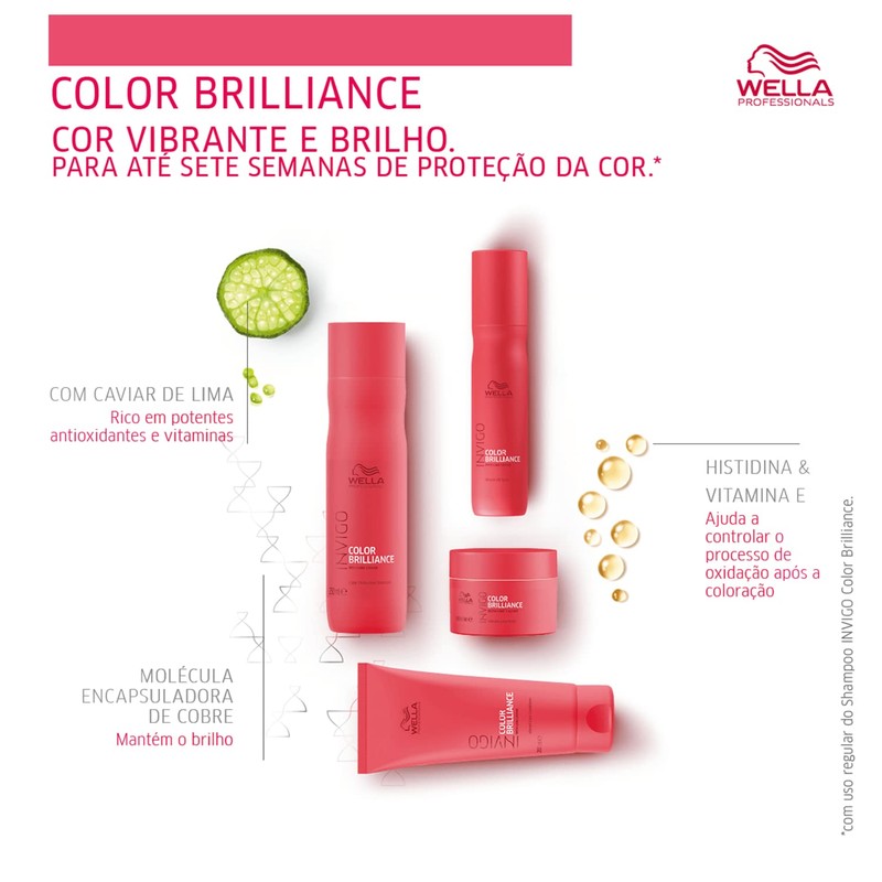 Wella Invigo Color Brilliance Acondicionador With Lime Caviar - 200