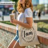 Gifts for Kids Tote Bag, I Am Kind Library Bag