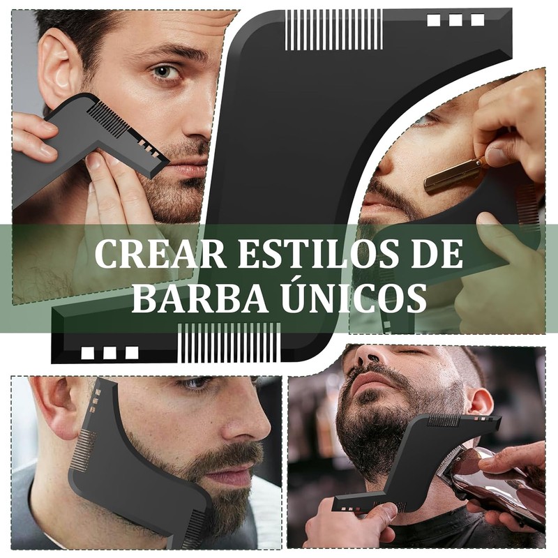 Kit Cuidado de Barba para Hombre 13 en 1 con