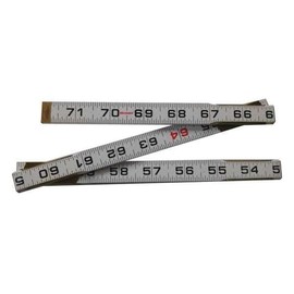 Westward, 30PC11, Two Way Reading Folding Rule, 72 in.
