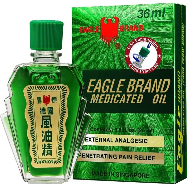 Eagle Brand Medicated Oil 36 ml ( Pack of 3