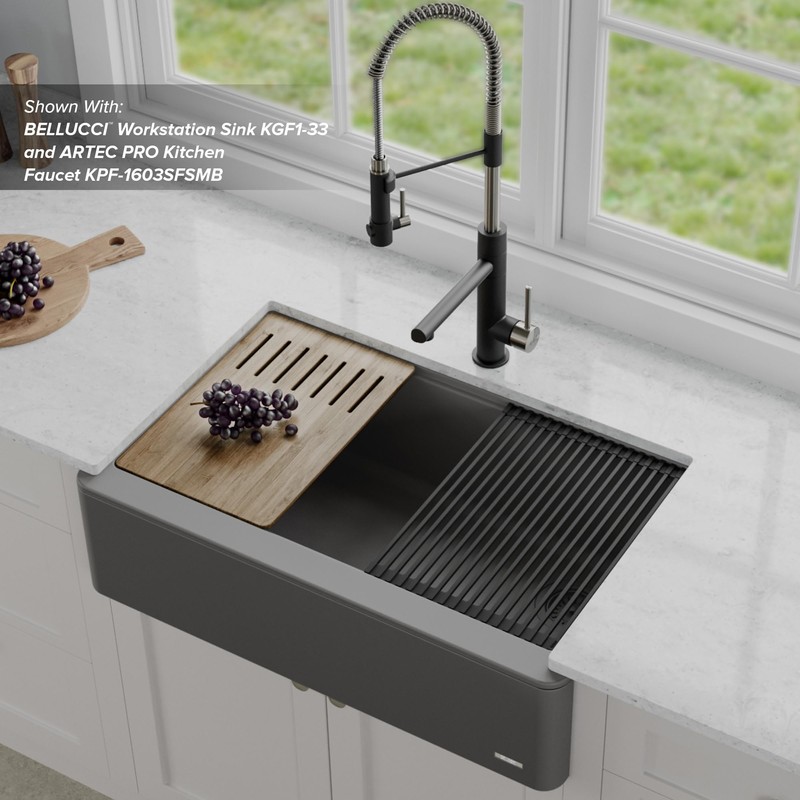 Kraus Kore Cutting Board for Workstation Kitchen Sinks (16 7/8
