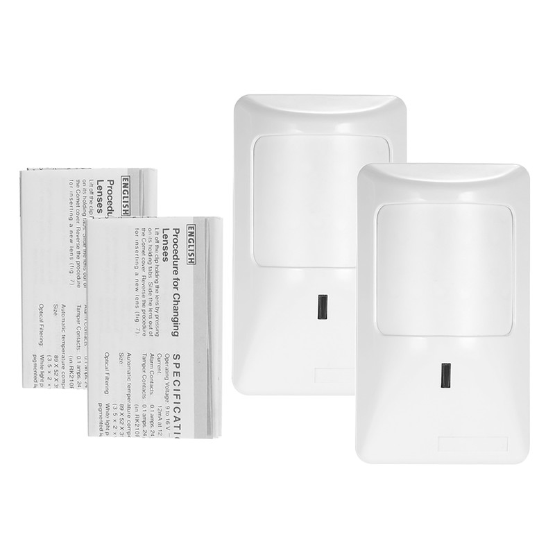 Anti-Pet PIR Motion Sensor Wired Alarm Dual Infrared Detector Pet