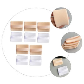 Baluue 10pcs Washable Makeup Puff Dual-sided Powder Applicators for Loose Mineral Foundation Soft and for for Daily Makeup Use