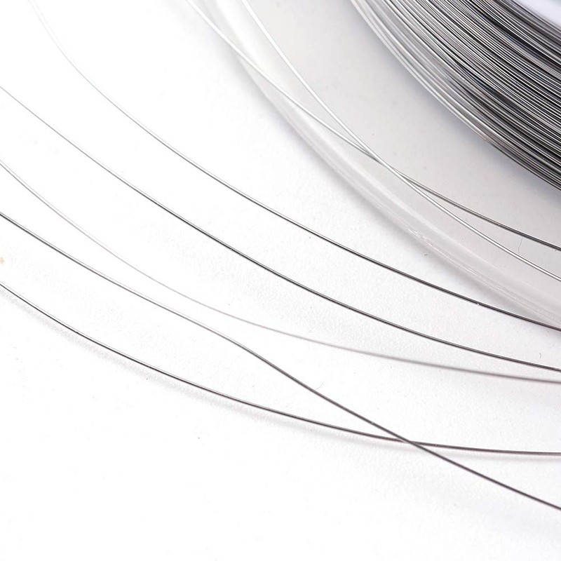 Fashewelry 984 Feet Tiger Tail Beading Wire 0.2mm Thin Steel