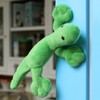 Schaffer Knuddel mich! 3548 Plush Magnet Gecko Lizzy, Green, 11