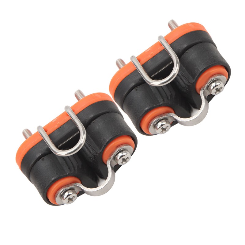 2PCS Cam Cleat Ball Bearing Marine Boat Fast Entry Rope