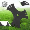 9" X 5/8" Center Hole 781-0748-0637 3-Side Edger Star Blade,