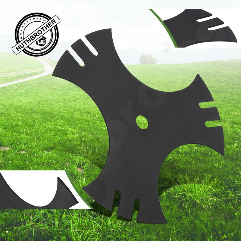 9" X 5/8" Center Hole 781-0748-0637 3-Side Edger Star Blade,