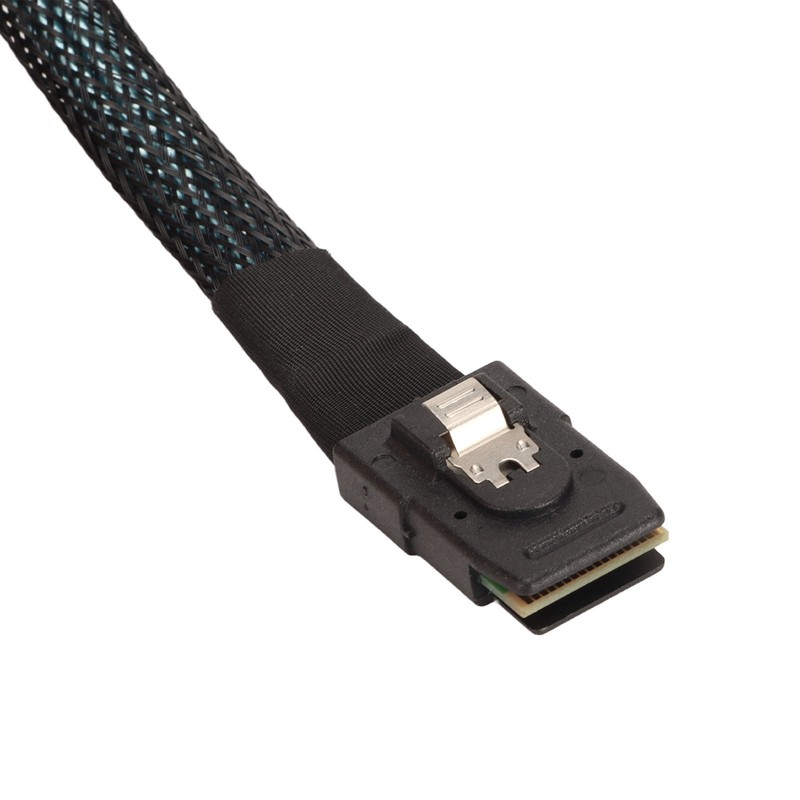 Mini SAS to 4 SATA Cable 7Pin 12Gbps Tinplated Copper