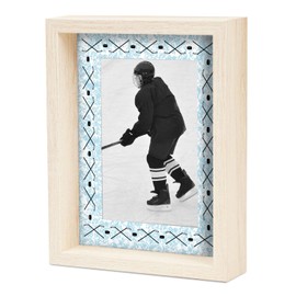 ChalkTalkSPORTS Hockey Premier Frame | Crossed Ice Hockey Sticks Pattern