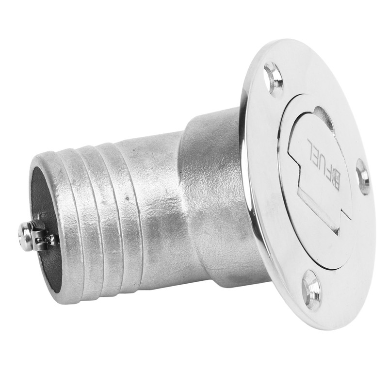 Boat Deck Filler 45° 316 Stainless Steel 38mm Flip Fill