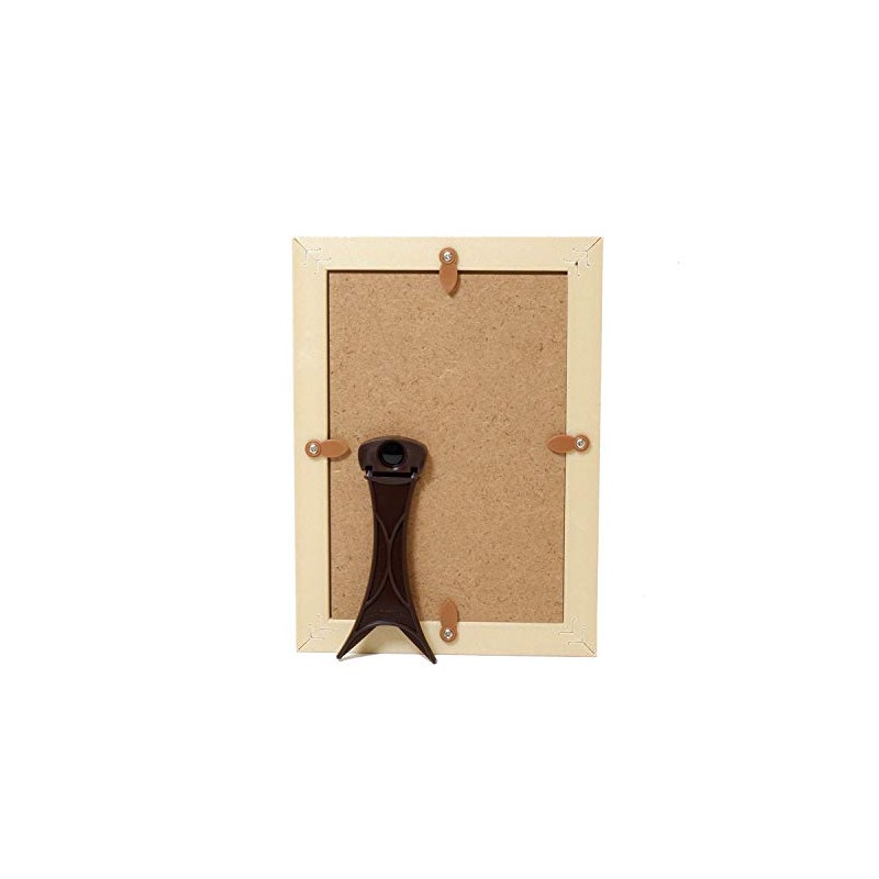 FUJICOLOR 506345 Pearl Portrait Picture Frame, Postcard, L, White