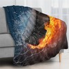 Fun Hockey Cool Sport Throw Blanket Super Soft Warm Boy