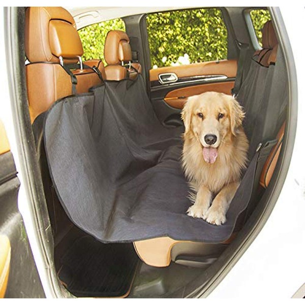 Black Universal Waterproof Hammock Back Seat Cover By Majestic Pet Products