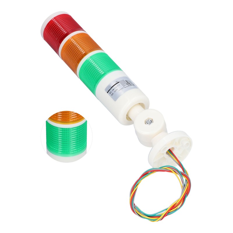 BERM Signal Tower Always Bright LED 3 Colour Alarm Light