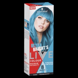 Schwarzkopf Buy Schwarzkopf Live Colour Ultra Brights Turquoise Temptation 75ml Online | Chempro Chemists