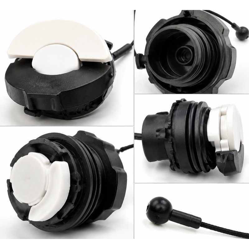 4Pcs Chainsaw Fuel and Oil Cap Replacement Set – Durable