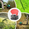 XIJIANG 3Pcs Replacement Strimmer Spool Line, with Trimmer Spool Cover