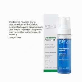 Reve Dermatologique Oxidermc Foamer Espuma Facial Dermolimpiadora Anti Imperfecciones Ácido Glicólico Niacinamida Extracto Corteza Salix Alba Opuntia