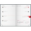 BRUNNEN Taschenkalender Mod. 712 2026 | A7, Kunststoff, sortiert