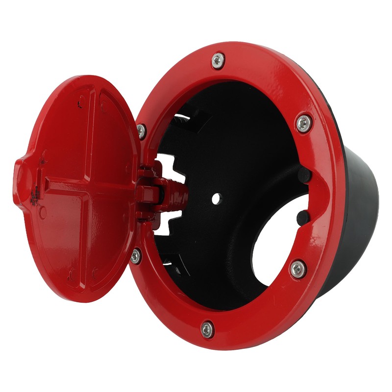Fuel Tank Cap Red Gas Cap Cover with Red Powder