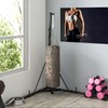 Foldable Heavy Bag Stand 67" -Adjustable Height Boxing Stand for