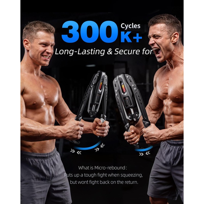 EAST MOUNT Twister Arm Exerciser, Adjustable Hydraulic Resistance 22–440 lbs,