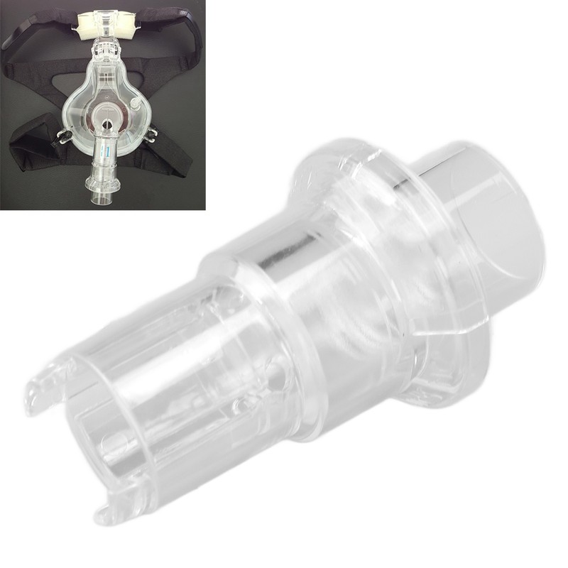Universal Breathing Machine Connector Reusable Tubing Adapter for Oxygen Breathing