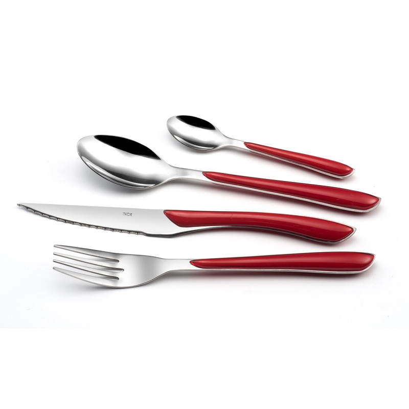 Amefa ECLAT Cutlery for 4 People, Stainless Steel with High-Quality
