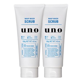 Uno Whip Wash Scrub, 130g, 2 pieces / 우노 휩 워시 스크럽, 130g, 2개