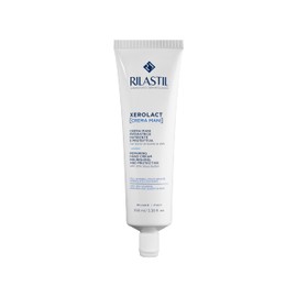 Rilastil Xerolact Repairing Hand Cream, Restorative, Nourishing and Protective Cream with Shea Butter for Sensitive, Very Dry Skin, 100 ml
