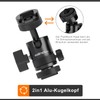Walimex Pro Multi Mini Ball Head with Hot Shoe and