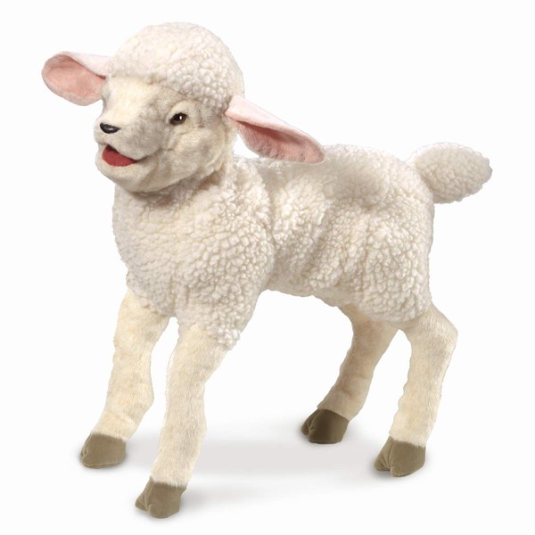 Folkmanis Lambkin Hand Puppet, Multicolor, One Size