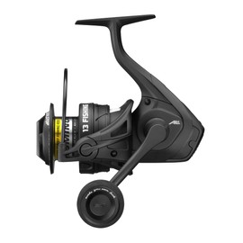 13 FISHING - AL13 Spinning Reel - 5.2:1 Power Ratio - 2.0 Size (Salt) - AL13-5.2-2.0 Black