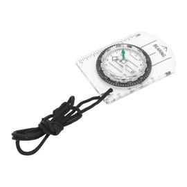Alomejor Mini Compass Lightweight Portable Map Reading Scale Compass Orientation Running Compass for Outdoor Compass Hiking Backpacking