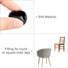 sourcing map Chair Leg Floor Protectors, 16Pcs 17mm(0.67") PVC &