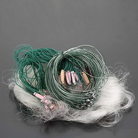 25m 3 Layers Monofilament Fishing Fish Gill Net with Float ZDHF