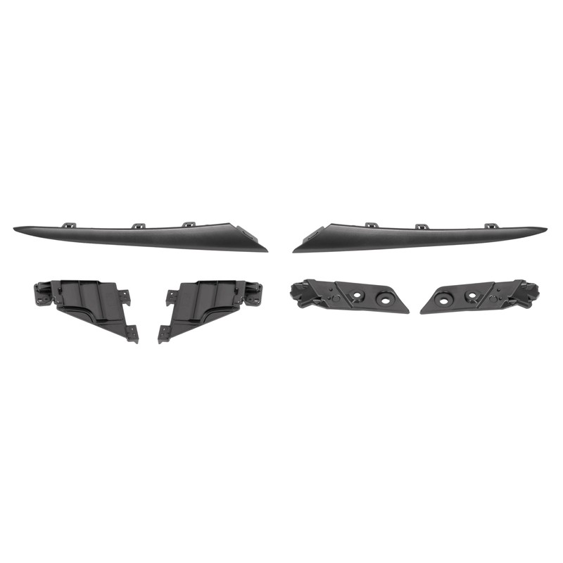 HECASA Front Grille Upper & Lower Compatible with 2022 2023