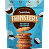 Thinsters Crunchy Thin Snack Cookies, Toasted Coconut, 16 oz (Pack