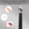 START MAKERS Brocha para Corrector, Brocha de Maquillaje Angular para
