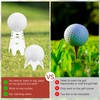 TIXIPEM Golf Simulator Tees [30PCS] - Plastic Golf Tees Use