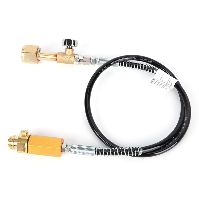 Black High Pressure Soda Hose with 3000psi Meter Kit Accessories