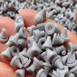 Pandairftr 100pcs Shower Head Replacement nozzles,shower nozzle,Silicone Shower Nozzle,Shower Head Nozzle,Shower head Spray Hole Silicone Nozzle，Wash Water Outlet Granules Repair Parts Kit