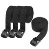 PEASUG PEASUG Tie Down Straps, 4 Pcs Lashing Small Ratchet