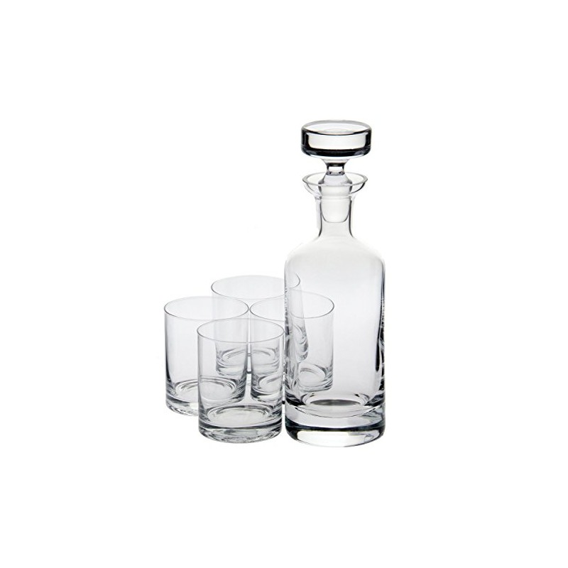 Ravenscroft Crystal Wellington Whisky Set, 5-Piece