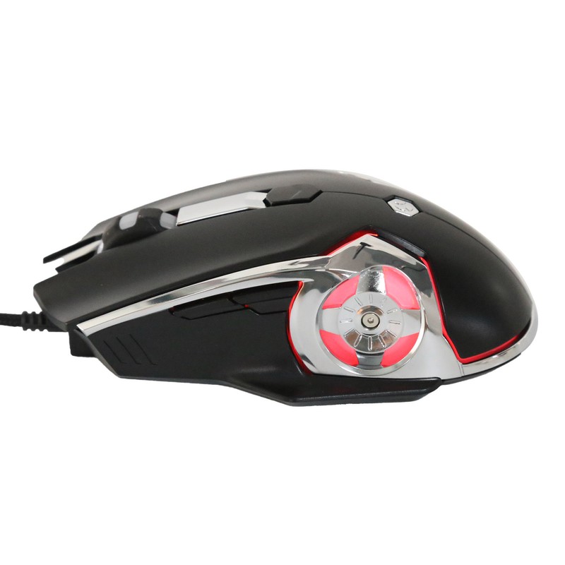 AJAZZ Wired Mouse 6 Button 4Speed DPI Adjustable Plug in