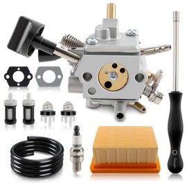AUTOKAY 4283-120-0601 Carburetor Kit Fits for STIHL BR800 BR800X BR800CE Backpack Leaf Blower with Air Filter Replace#4283 141 0300